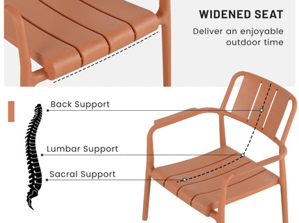3 Piece Indoor / Outdoor Leisure Table And Chair Set