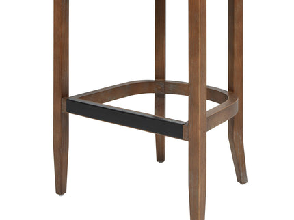 Americana - Mid-Century Modern Cane Back Counter Stool