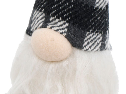 3 Pieces Sitting Gnome, Christmas Table Home Ornaments For Holiday Party Gifts - White / Gray