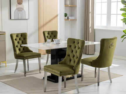 Nikki - Contemporary Upholstered Dining Chair (Set of 2)