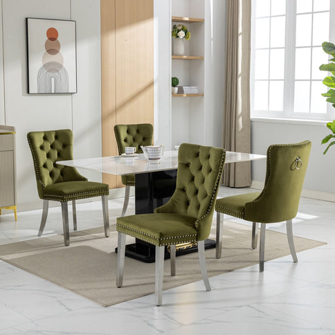 Nikki - Contemporary Upholstered Dining Chair (Set of 2)