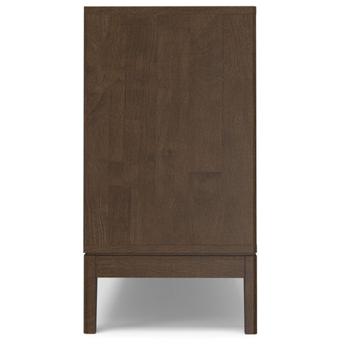 Harper - 3 Door Sideboard Buffet / Storage Cabinet - Walnut Brown