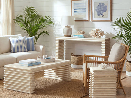 Veda - Geometric Waterfall Table