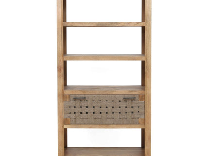 Shelf With Drawer - Beige Brown