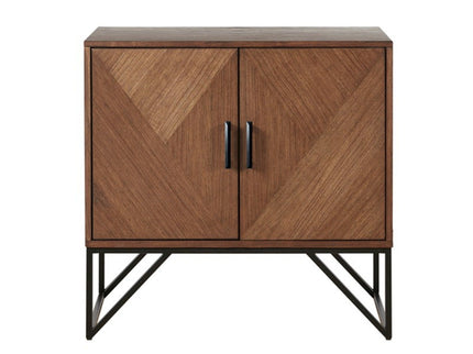 Krista - Accent Cabinet With Magnetic Doors - Brown