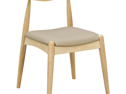 Dining Chairs With Ergonomic Backrest (Set of 2)