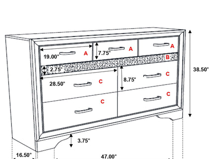 Annie - 4 Piece Bedroom Set