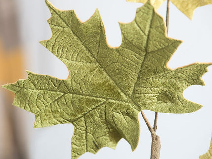 Paper Maple Leaf Spray, Botanicals Decor For Harvest Festival Fall Festival & Thanksgiving Table Decorations