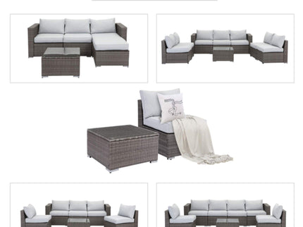 Modern Patio Set With Coffee Table