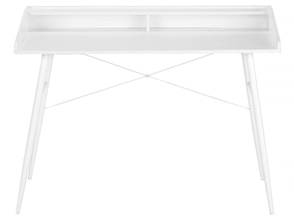Computer Desk For Home Office, Laptop Storage Shelves, Contemporary & Modern