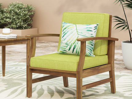 Perla - Contemporary Club Chair With Water Resistant Cushionі