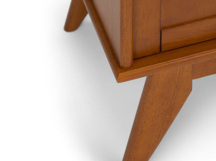 Draper - Handcrafted Mid Century Low TV Media Stand