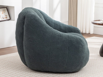 Comfy Bean Bag Chair With Memory Foam Filler, Tufted Soft