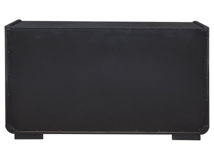 Bangor - 2 Drawer Dining Sideboard Server - Black