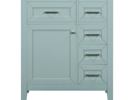 Modern Bathroom Vanity Base Only With Drawers, Freestanding Design