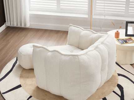 Soft Bean Bag Chair With High Resilient Foam