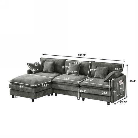 Sofa With Modular Design