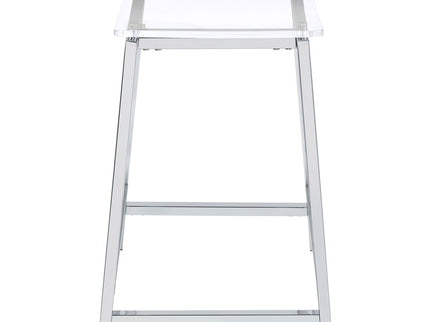 Staten - Backless Counter Stool (Set of 2) - Chrome