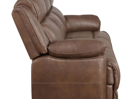 Worthington - Padded Arm Sofa - Dark Brown