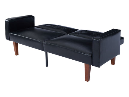 3 Position Split Back Futon Sofa Bed For Living Room