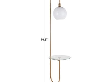 Trombone - Contemporary / Glam Floor Lamp