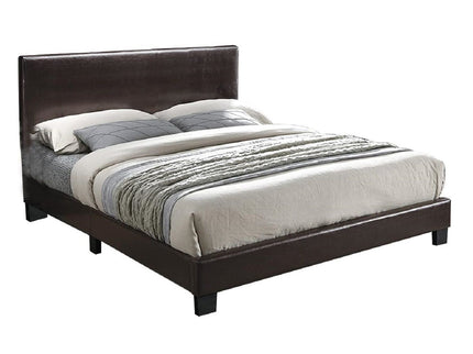 Upholstered Bed With Adjustable Headboard