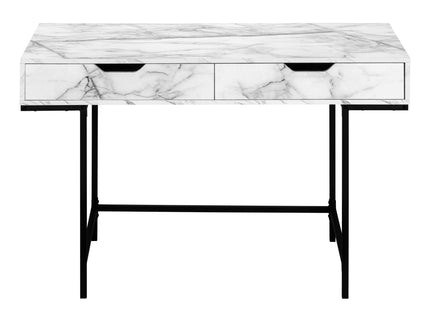 Computer Desk For Home Office, Laptop, Storage Drawers, Contemporary & Modern