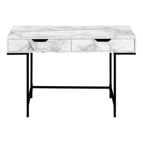 Computer Desk For Home Office, Laptop, Storage Drawers, Contemporary & Modern