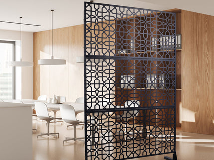 Outdoor & Indoor Metal Freestanding Decorative Privacy Screen