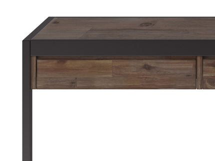 Erina - Large Desk - Rustic Natural Aged Brown