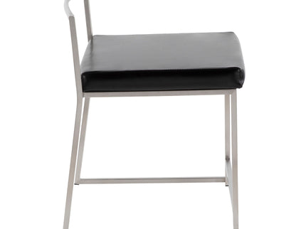 Fuji - Contemporary Stackable Dining Chair (Set of 2)