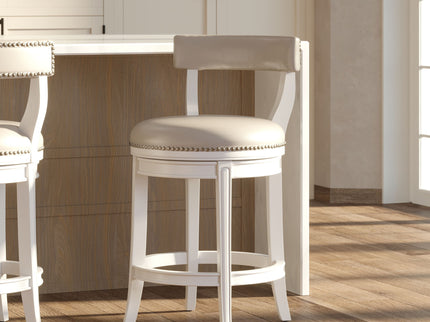 Stool & Upholstered Seat And Back
