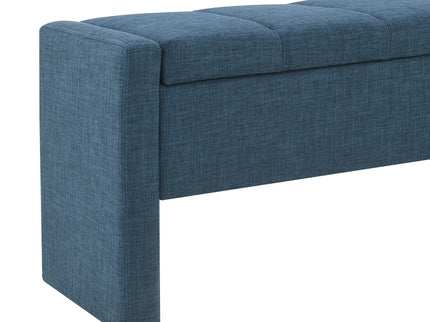Modern Upholstered Large Bed End Bench With Storage
