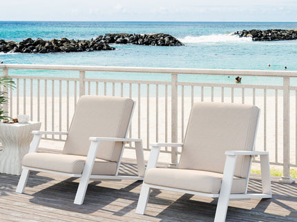 Outdoor Patio Lounge Chair (Set of 2)