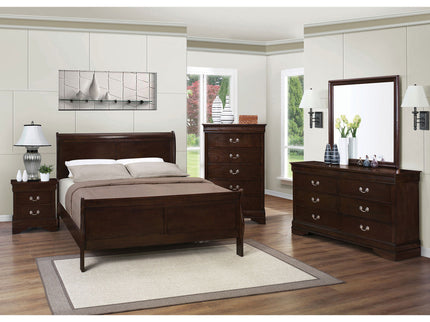 Demetra - 2 Drawer Nightstand - Cappuccino