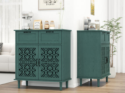 2 Door 2 Drawer Elegant Cabinet