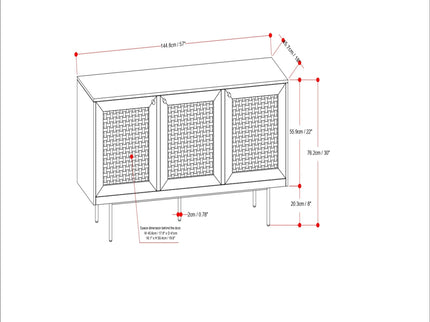 Reeves - Sideboard Buffet - Natural