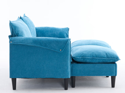 Convertible Combination Sofa With Footstools With Storage