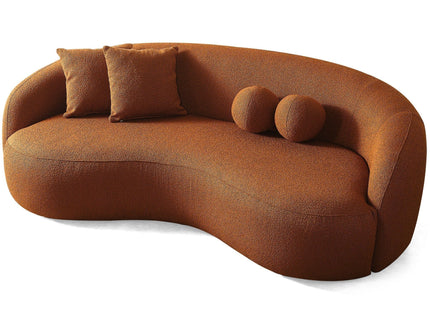Drake - Japandi Style Curvy Boucle Sofa