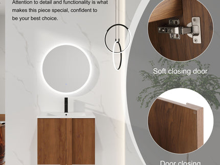 Floating Bathroom Vanity With Sink Combo