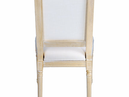 Dining Chairs With Upholstered Square Back (Set of 2)