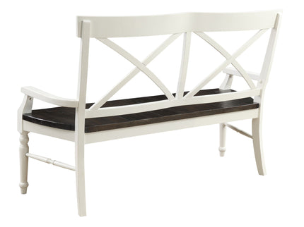 Mountina - Bench - Brown / White