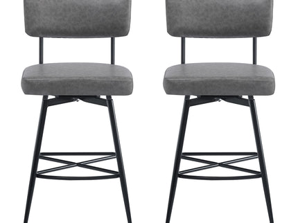 Retro Swivel Counter Stools (Set of 2)