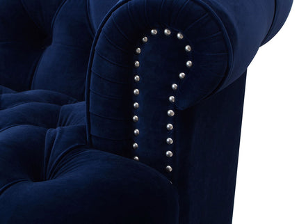 La Rosa - Victorian Tufted Upholstered Accent Chair