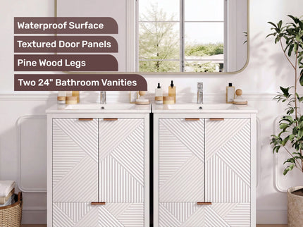 Modern Bathroom Vanity With Sink Combo