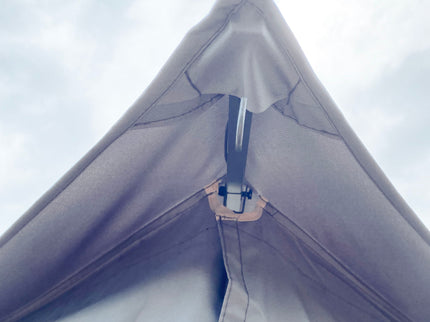 Patio Gazebo Tent With Ventilated Double Roof And Mosquito Net For Backyard Or Garden