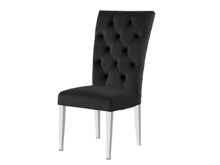 Modern Upholstered Tufted Dining Chair (Set of 2)
