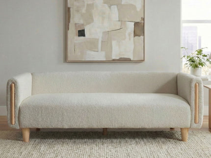 3 Seater Sofa For Living Room - Oatmeal