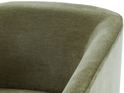 Elm - Skirted Swivel Chair