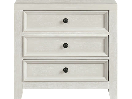 3 Drawer Nightstand With USB Charging Port